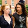 Em "Under The Dome", Christine (Marg Helgenberger) e Eva (Kylie Bunbury) estão na mira de Big Jim (Dean Norris) e Julia (Rachelle Lefevre)
