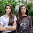 Camila Queiroz e Bruna Hamú poderiam fazer gêmeas na próxima trama global, não é mesmo?