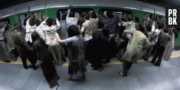 Silvio Santos já investiu também na pegadinha dos zumbis no metrô, inspirada em "The Walking Dead"