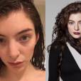  A cantora Lorde &eacute; outra que sempre assume o rosto sem maquiagem 