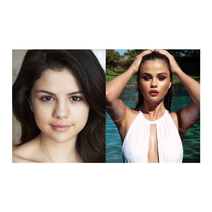  Selena Gomez quase nunca &amp;eacute; vista sem maquiagem, n&amp;eacute;? Mas continua bonita! 
