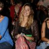 Amiga de Bruna Marquezine, Sasha Meneghel passou a arrasar na plateia de desfiles que a atriz participa, como o Fashion Rio de 2014