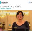  Se a Jiang estiver feliz, os telespectadores do "MasterChef Brasil" tamb&eacute;m est&atilde;o! 