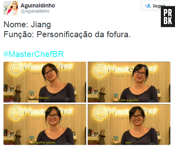 Quem concorda que a Jiang é a mais fofa do "MasterChef Brasil"?