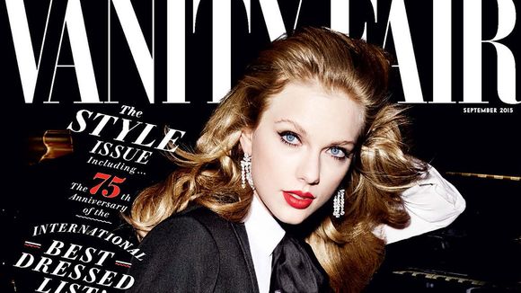 Taylor Swift posa deslumbrante para capa da revista Vanity Fair e arrasa no look poderoso!