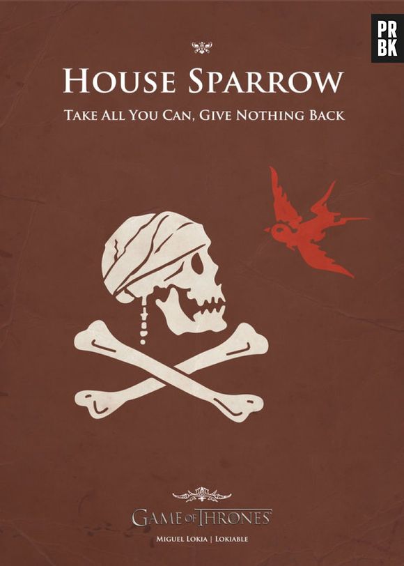 A casa Sparrow seria a mais louca de todos os reinos