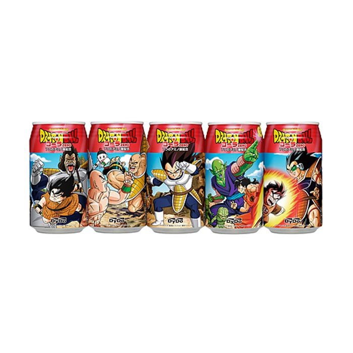  &quot;Dragon Ball Z&quot; virou tema de latas de bebidas para galera do Jap&amp;atilde;o 