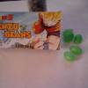 As Senzu Beans ou Sementes dos Deuses vendidas como jujubas