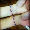 Essa tatuagem além de ser da melhor série sobre amizade, precisa de explicação? 