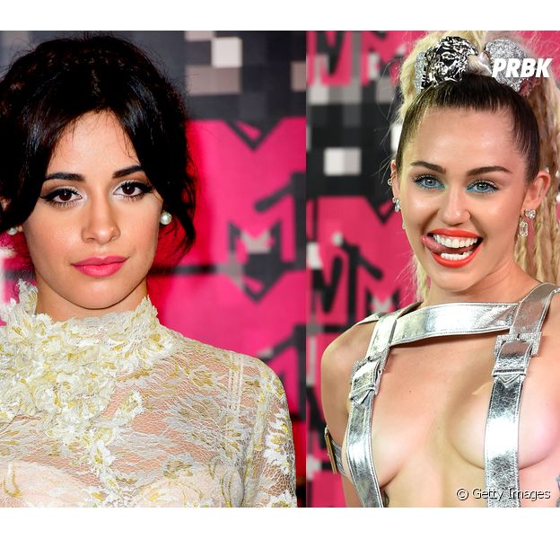 Vocalista do Fifth Harmony, Camila Cabello defende Miley Cyrus no VMA 2015