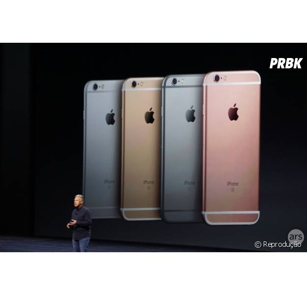 Conferência da Apple divulga cores do Iphone 6S