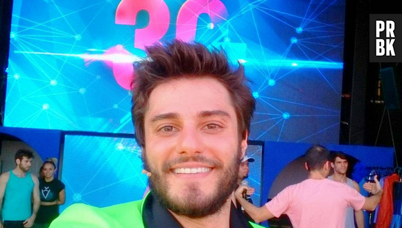 Hugo Bonemer fez selfie antes de subir ao palco Volkswagen do Rock in Rio 2015