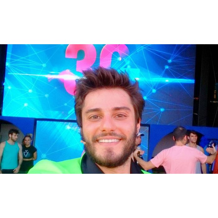 Hugo Bonemer fez selfie antes de subir ao palco Volkswagen do Rock in Rio 2015