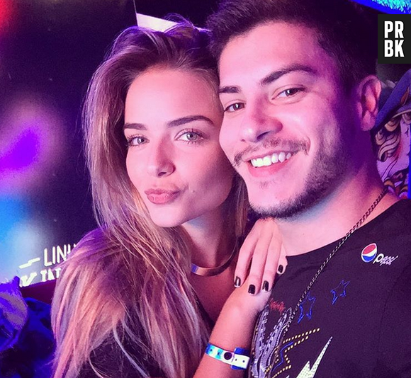 Arthur Aguiar levou a namorada para curtir o Rock in Rio 2015