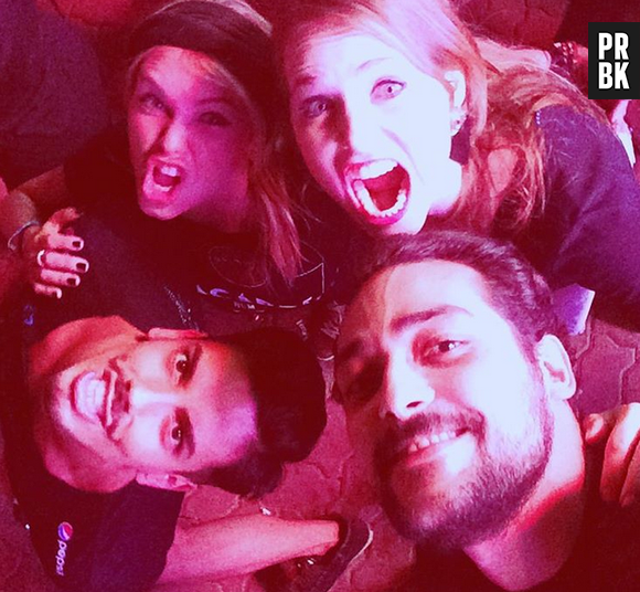 Felipe di Carolis, de "Verdades Secretas" curtiu muito o primeiro final de semana do Rock in Rio 2015