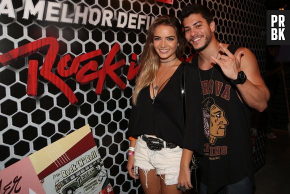 Arthur Aguiar foi um dos colírios que curtiram o Rock in Rio 2015