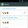 Mude seu status para fugir dos chatos que querem conversar o tempo todo