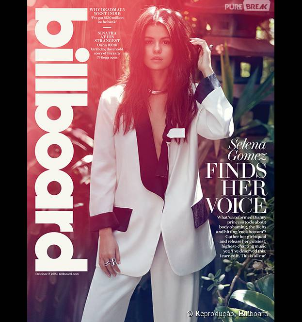 Selena Gomez aparece maravilhosa na capa da revista Billboard