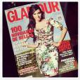 Anitta revela a capa da revista "Glamour" de janeiro de 2014