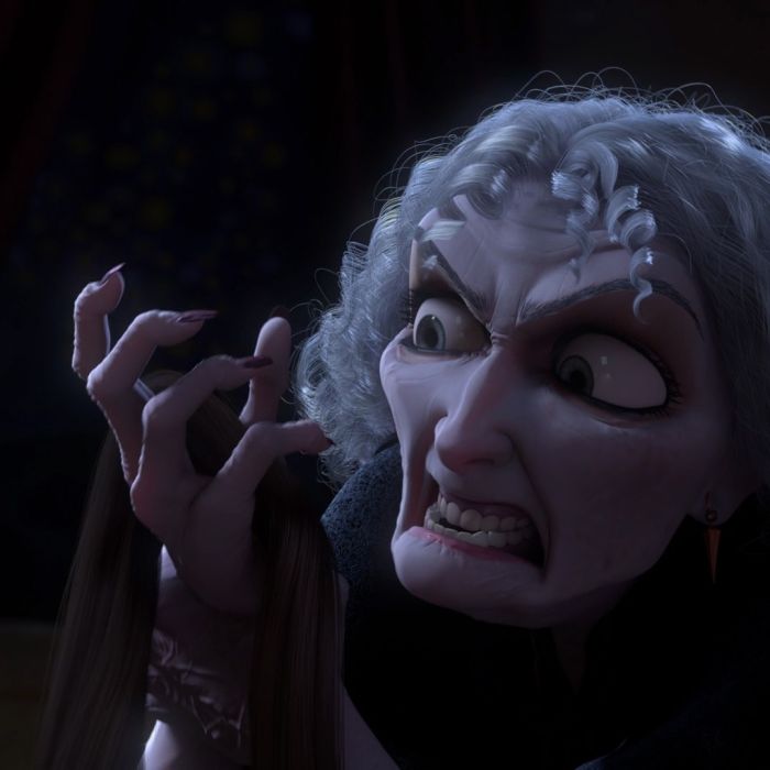 Da Disney, Gothel teve uma morte bem trágica em &quot;Enrolados&quot;