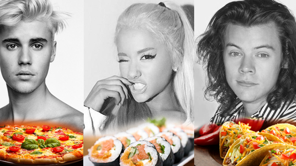 Justin Bieber, Rihanna, Ariana Grande e mais: descubra a comida preferida das estrelas da música!