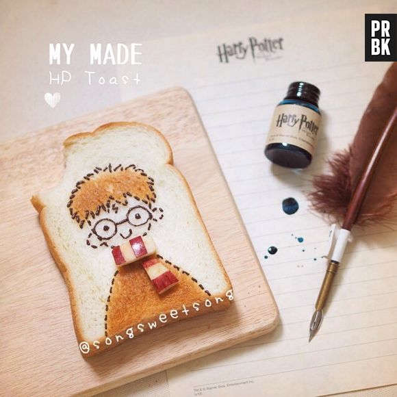 Essa torrada de Harry Potter está com uma ótima cara