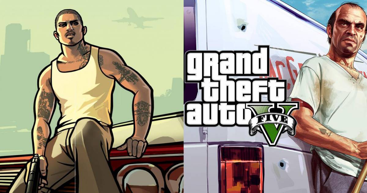 Comparação: Mapa do GTA V vs. GTA San Andreas - GTA 5