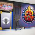 Uma sala misteriosa na "Pokémon Expo Gym" tem o tema do Zoroark