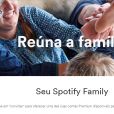 Spotify é um dos aplicativos que você pode compartilhar com os seus amigos ou família