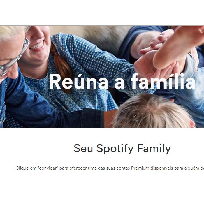 Spotify é um dos aplicativos que você pode compartilhar com os seus amigos ou família