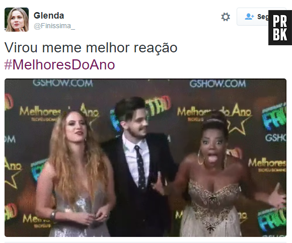 Ludmilla rendeu memes ao ganhar uma categoria do "Melhores do Ano 2015"