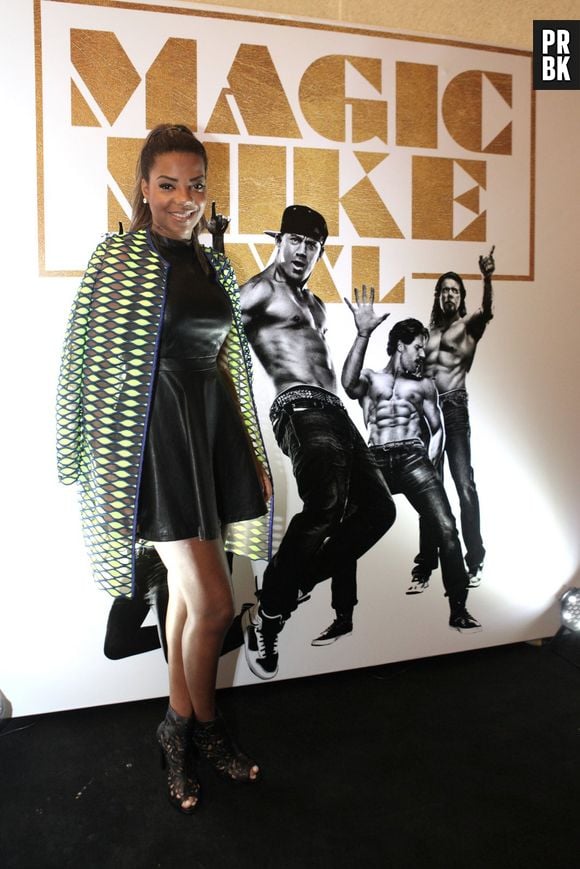 Ludmilla prestigiou a pré-estreia do filme Magic Mike, que conta com o hit "Hoje" na trilha sonora. Arrasou!