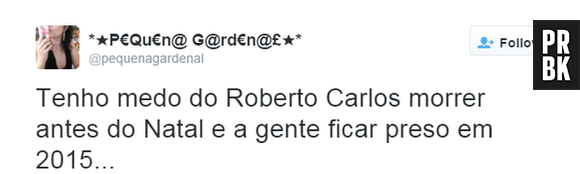 Internautas falam de Roberto Carlos e fazem piadas nas redes sociais