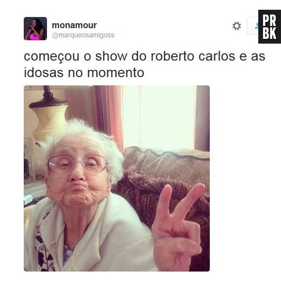 Roberto Carlos agrada ao público mais velho, segundo internautas