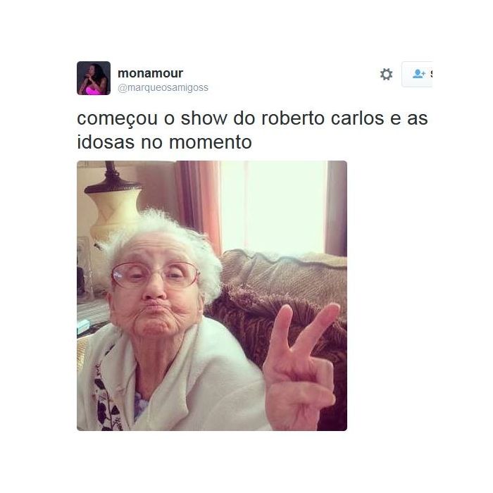 Roberto Carlos agrada ao público mais velho, segundo internautas