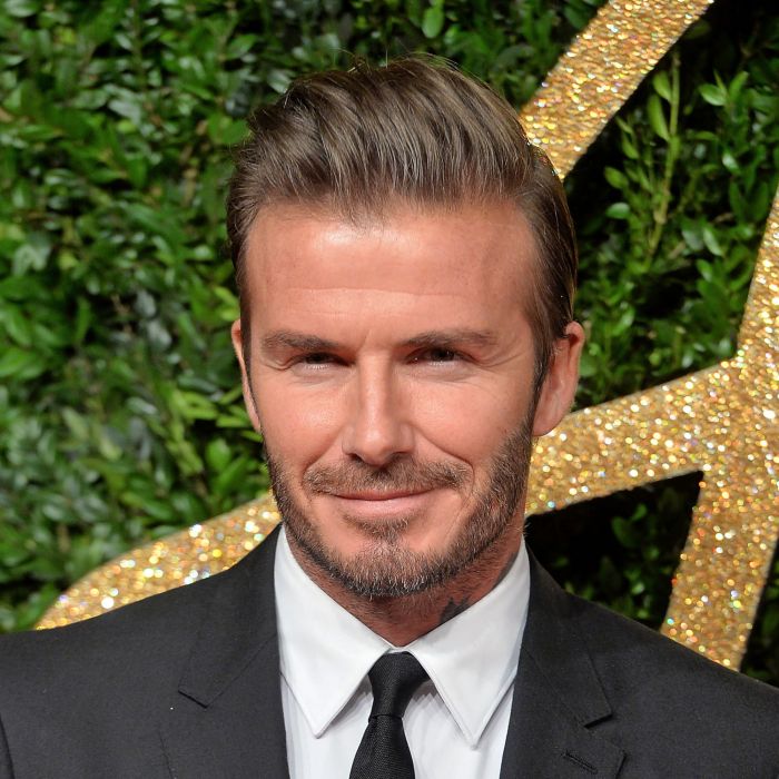 A barba de David Beckham é mundialmente conhecida
