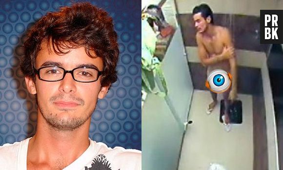 No "BBB7", Alan foi o primeiro participante a aparecer pelado!