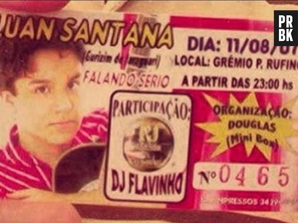 Ingresso do primeiro show do Luan Santana