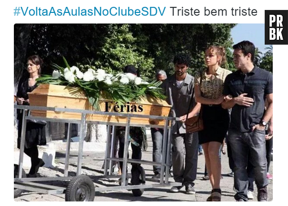 Apesar da tristeza, existem coisas positivas pra voltar às aulas