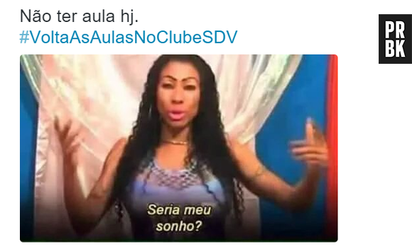 Muitas pessoas rezaram para que o primeiro dia de aula fosse cancelado