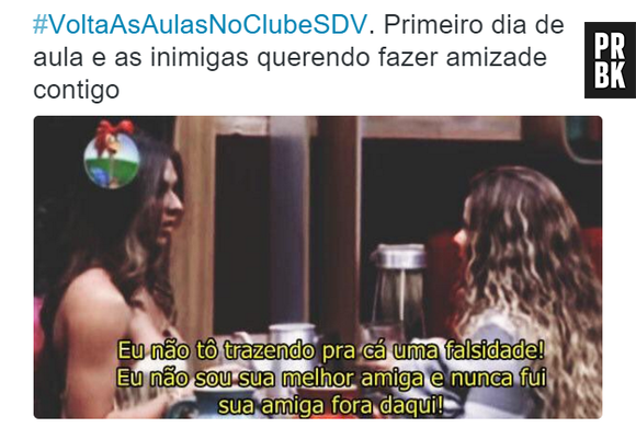 Também teve quem voltou às aulas em 2016 já fazendo com os colegas