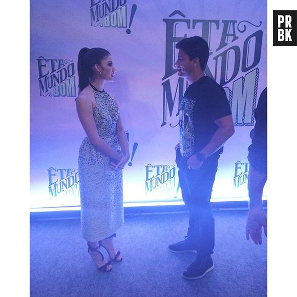 Arthur Aguiar e Giovanna Grigio vivem uma história de amor em "Êta Mundo Bom"