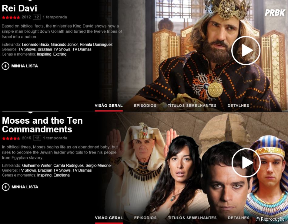 Assistir Os Dez Mandamentos Capitulo 77 Novelas Na Netflix Os Dez Mandamentos E Rei Davi Estao No