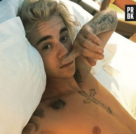 Justin Bieber brinca com filtros do Snapchat e publica resultado no Instagram