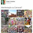 Memes 13 de Março: manifestação ou Carnaval?