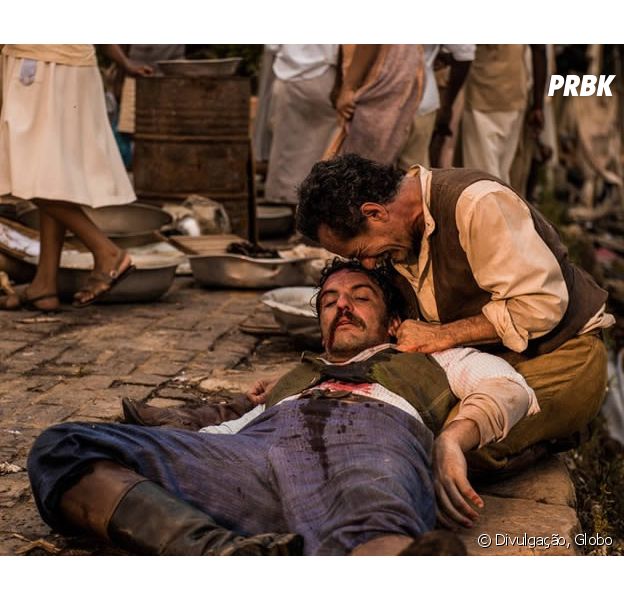 Em "Velho Chico", Ernesto Rosa (Rodrigo Lombardi) é assassinato a tiros por homem misterioso