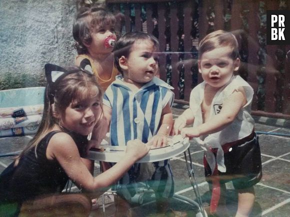 Nicolas Prattes se fantasia para o Carnaval desde novinho