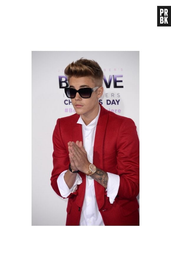 Justin na premier de "Justin Bieber's BELIEVE" em Los Angeles, 2013