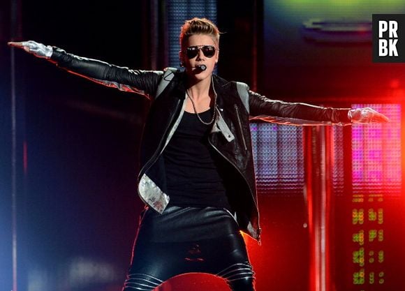 Apresentação do astro Justin Bieber no Billboard Music Awards em 2013