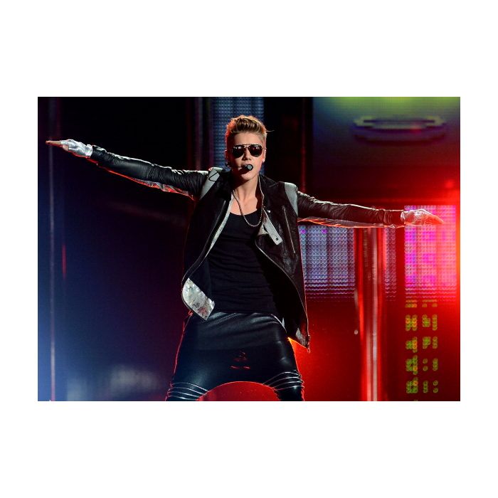 Apresentação do astro Justin Bieber no Billboard Music Awards em 2013